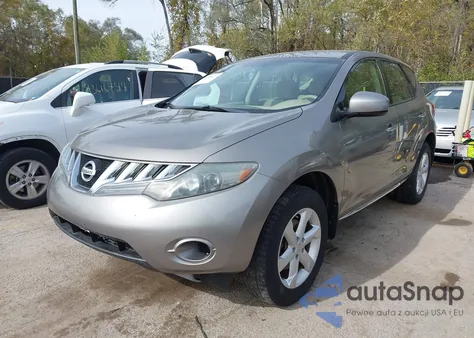 2009 Nissan Murano S z USA, uszkodzony, nr VIN JN8AZ18U09W104946